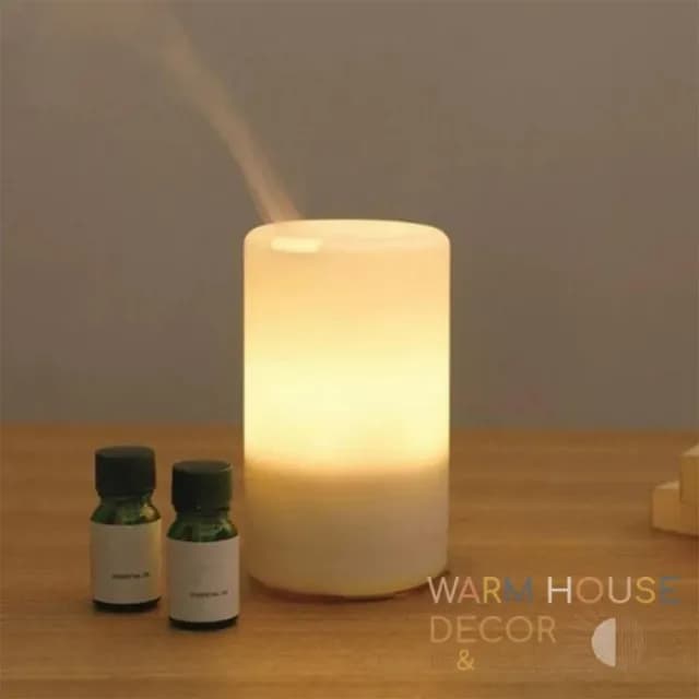 【Warm House Decor 暖和家居】水氧機(香氛機 香薰機 加濕器 擴香機 芳香機 香芬機 精油機 生日禮物情人節禮物 精油香薰機)