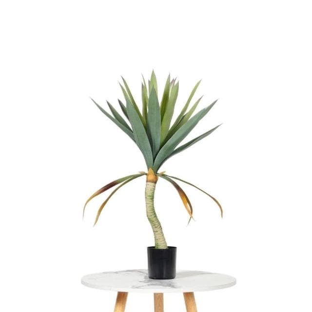 合枋傢俱 仿真龍舌蘭盆栽 大型仿真綠植室內落地裝飾擺件 仿生熱帶植物造景