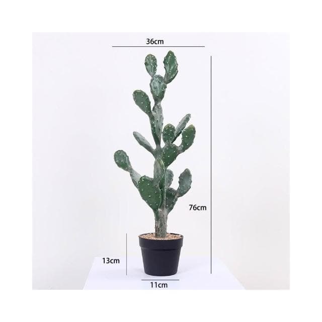 合枋傢俱 北歐風仿真萊昂仙人掌仙人柱沙漠植物盆栽擺件櫥窗落地綠植盆景