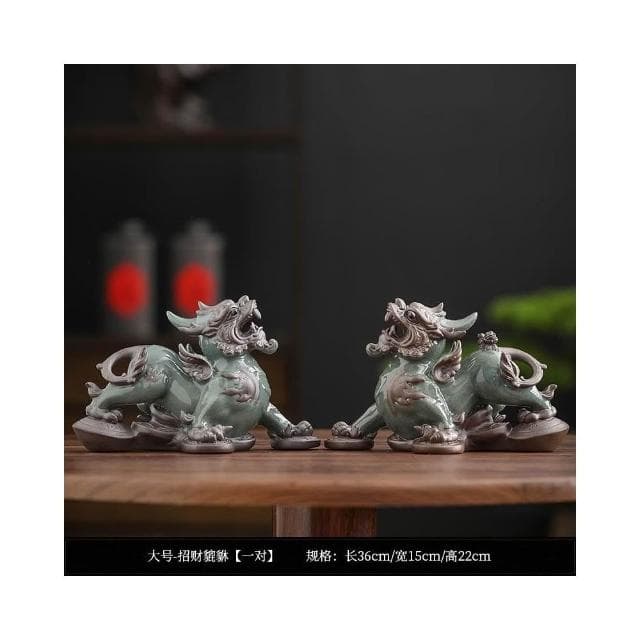 招財貔貅擺件 家居客廳創意裝飾品 辦公室桌面裝飾 工藝品 喬遷開業禮物 博古架擺設