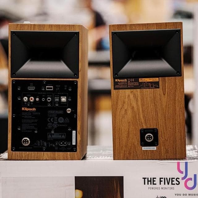 【Klipsch】Klipsch 古力奇 THE FIVES fives 五吋 主動式 喇叭 音響 藍牙 HDMI 公司貨 一年保