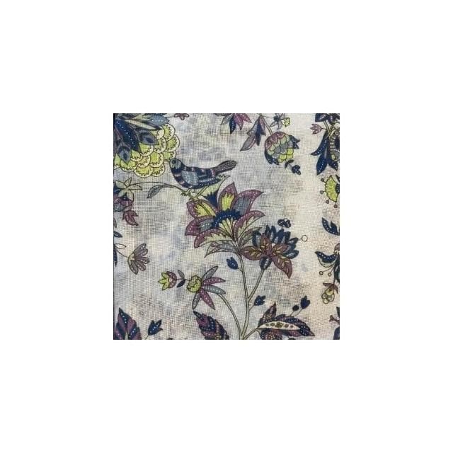 京都抗UV圍巾-更紗(藍/紫)