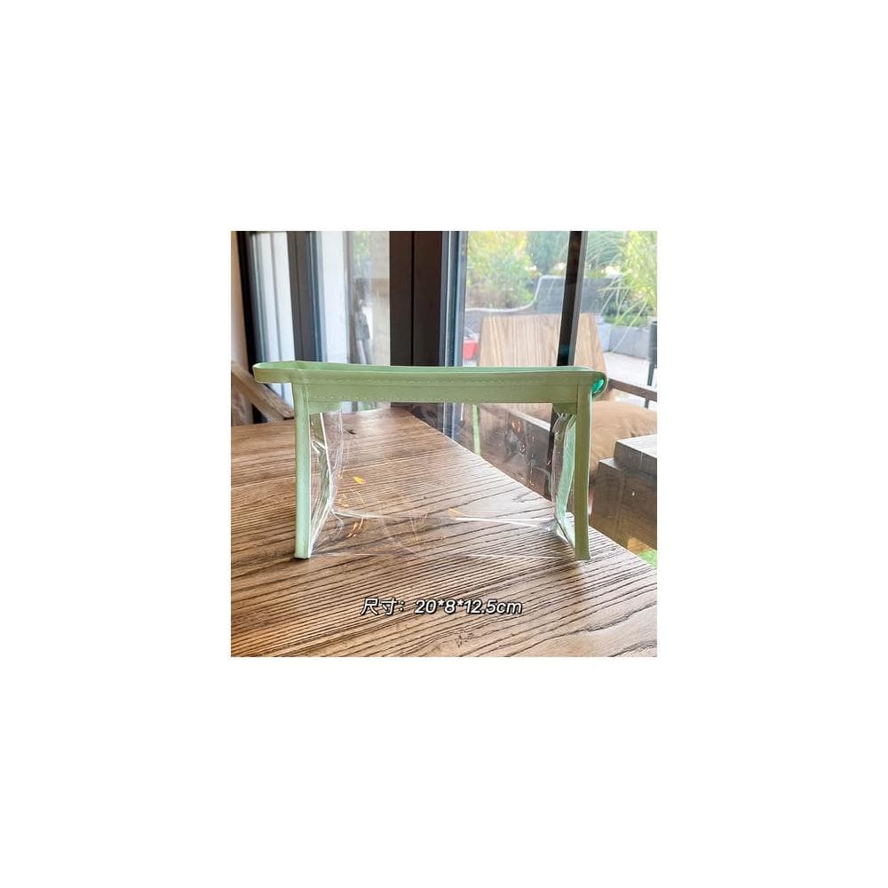 卡通透明筆袋 高顏值大容量女簡約初中生高中大學生日系三角化妝包