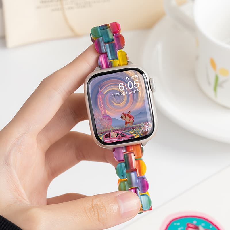 🎗飾間首飾鋪 創意手錶錶帶女iwatch手錶帶applewatch高級感配飾配件