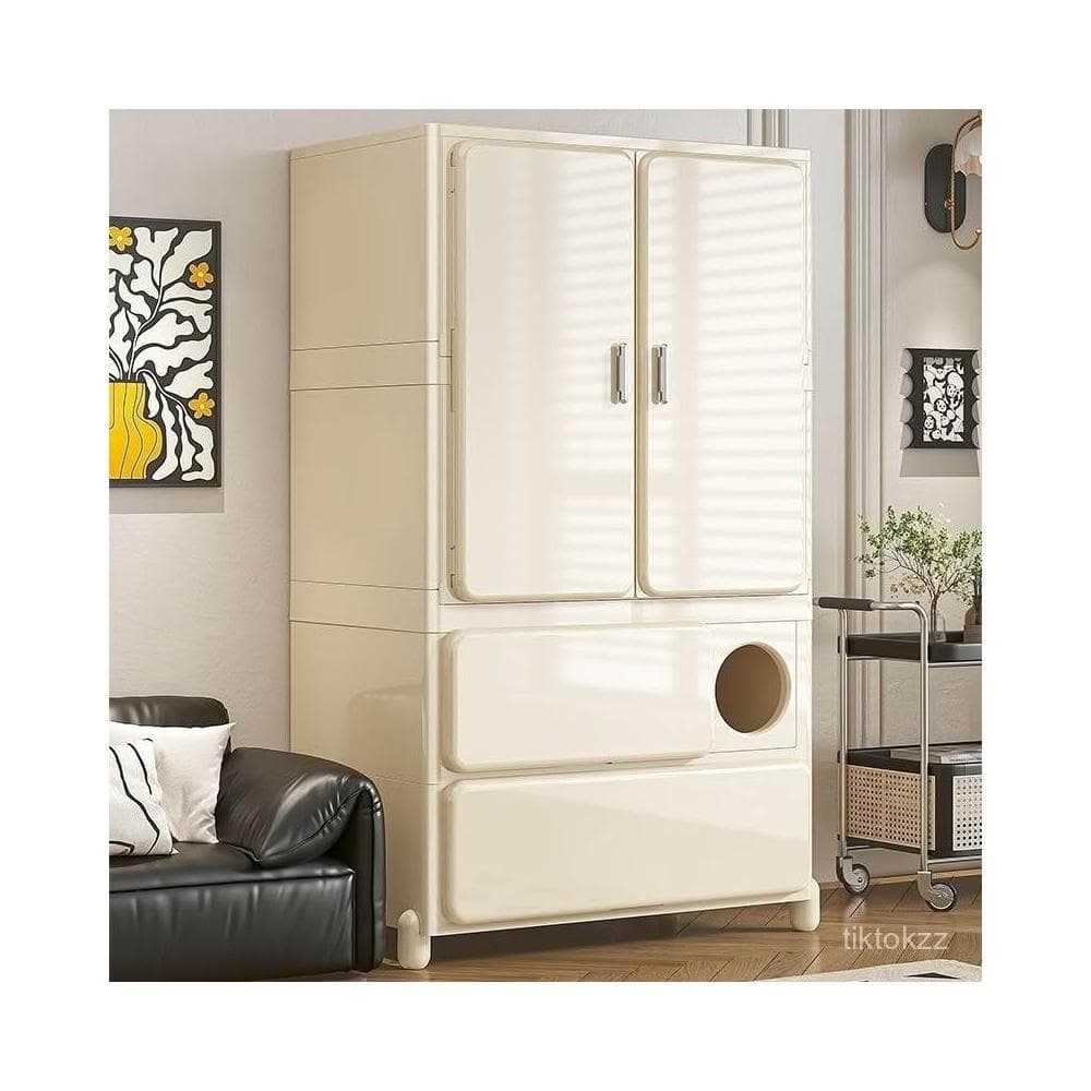 多層收納櫃嬰兒衣櫃收納寶寶兒童衣櫃折疊層臥室收納櫃客廳儲物櫃