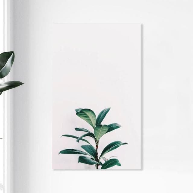 【Noname】植物一隅 植物畫 壁畫 板畫 背景畫 台灣工廠 北歐畫 掛畫 裝飾 畫 簡約 清新 掛布 文青 抽象畫 複製畫