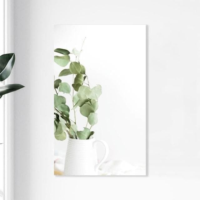 【Noname】植物一隅 植物畫 壁畫 板畫 背景畫 台灣工廠 北歐畫 掛畫 裝飾 畫 簡約 清新 掛布 文青 抽象畫 複製畫