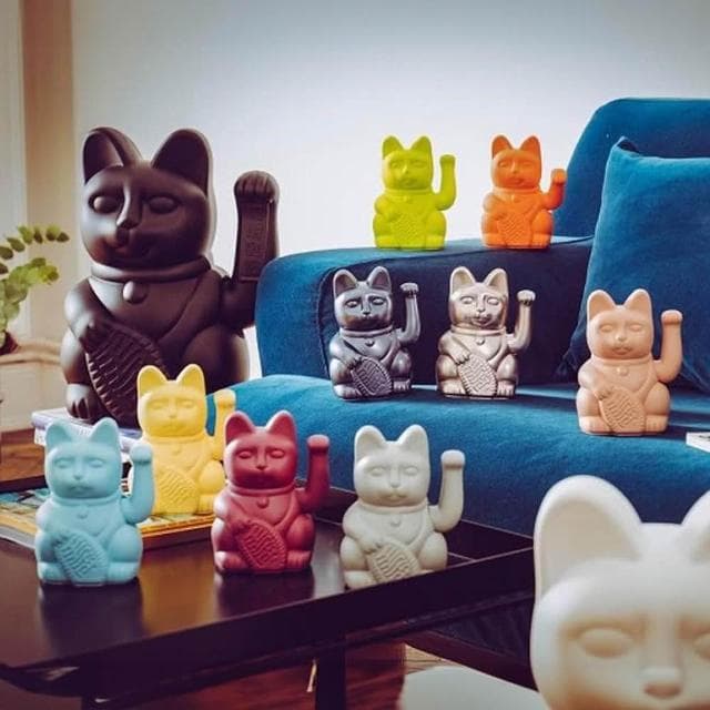 【德國DONKEY】幸運繽紛招財貓《WUZ屋子》 擺飾 招財 入厝禮 搬家禮 開店禮 開學禮 情人節 開運 送禮