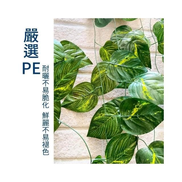 擬真植物 人工植物 假植栽 擬真綠蘿 藤條 裝飾植物 室內綠植 人工綠葉 室內裝飾