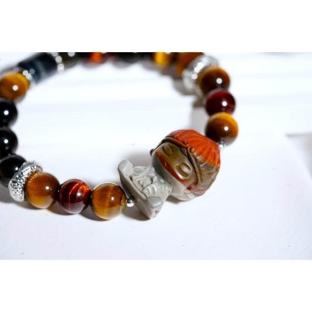 茱莉手作工作室 《手工原創》勇氣、招財、守護的阿拉善齊天大聖手作水晶手鏈