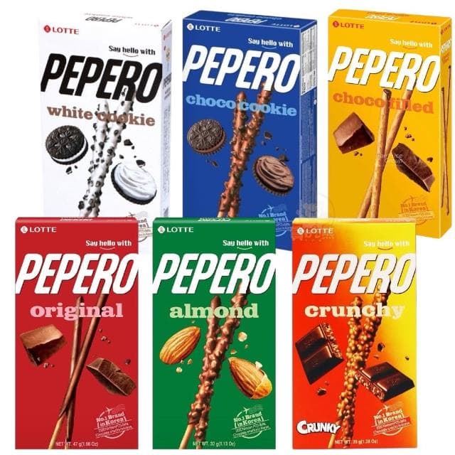 【Lotte 樂天】*貪吃熊*樂天 Lotte 巧克力棒 脆心巧克力 杏仁巧克力棒 白巧克力棒 (分享盒|小盒 )