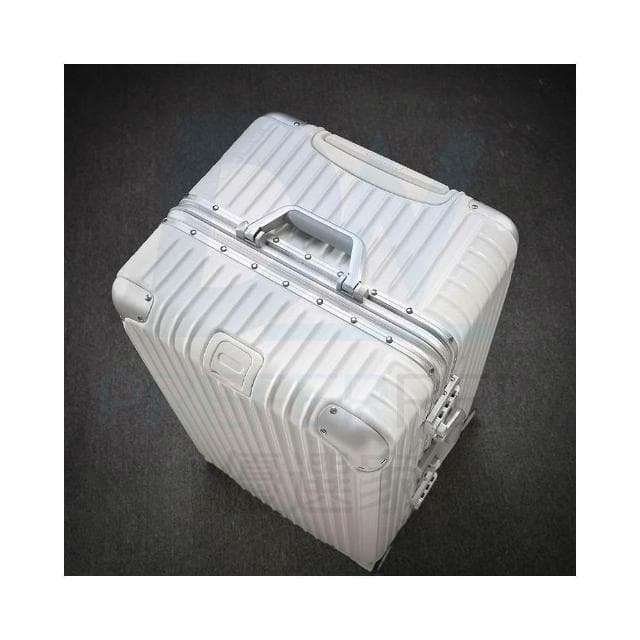 DW優選家【高級噴砂加厚 鋁框行李箱 36吋】胖胖行李箱 鋁框箱 加大旅行箱 黑金撞色行李箱 防撞丨升級鋁框丨魔術貼內襯