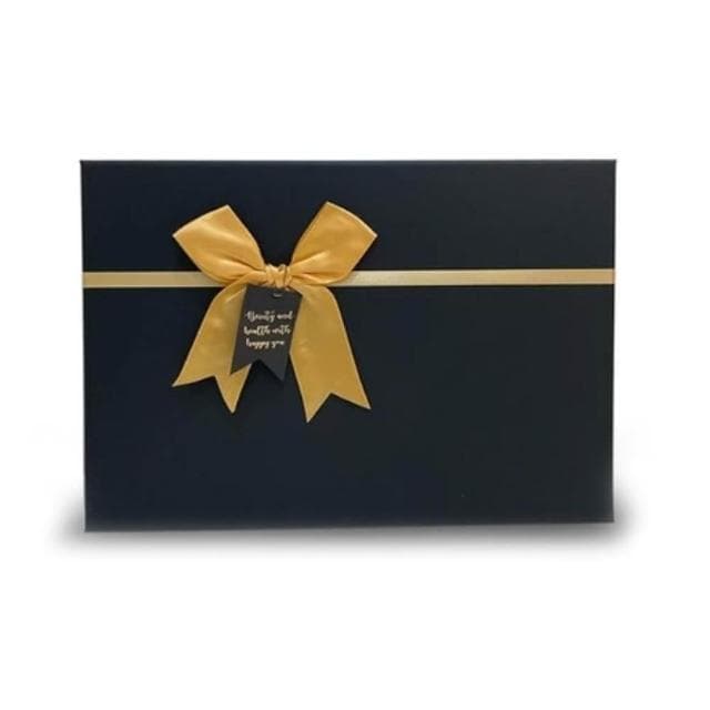 【NESTY嚴選】禮物盒 包裝盒 禮物包裝盒 節慶生日禮盒 氣氛燈串 附精美賀卡 附手提紙袋