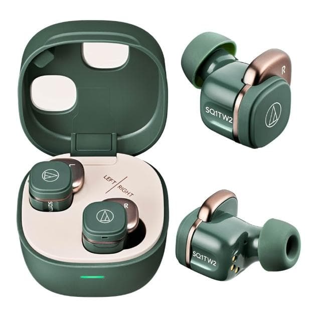 【audio-technica 鐵三角】鐵三角 ATH-SQ1TW2真無線耳機 6色可選