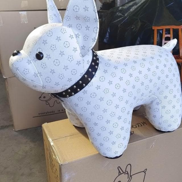 卡通寵物凳 換鞋凳 法鬥凳子 創意狗狗凳 喬遷禮品 輕奢家居凳 小凳子 玄關換鞋凳 可愛狗狗凳