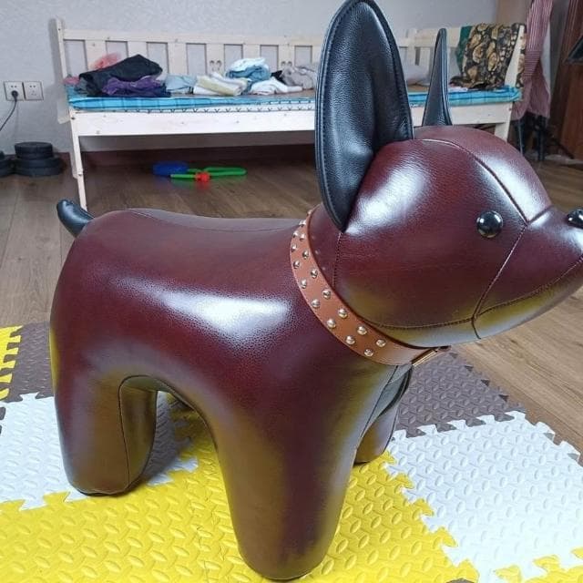 卡通寵物凳 換鞋凳 法鬥凳子 創意狗狗凳 喬遷禮品 輕奢家居凳 小凳子 玄關換鞋凳 可愛狗狗凳