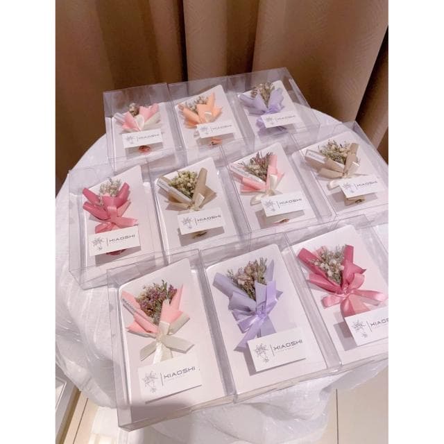 小詩花藝|乾燥花卡片 萬用卡片 教師節卡片 生日卡片 聖誕卡片 母親節卡片