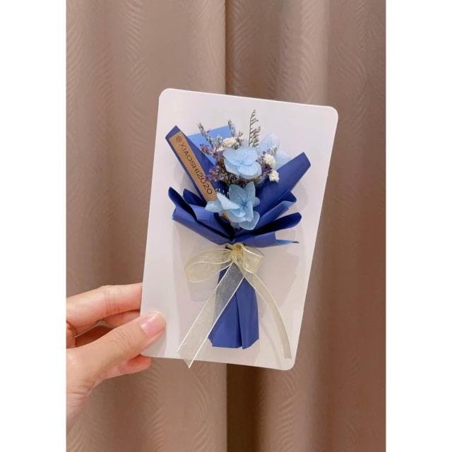 小詩花藝|乾燥花卡片 萬用卡片 教師節卡片 生日卡片 聖誕卡片 母親節卡片