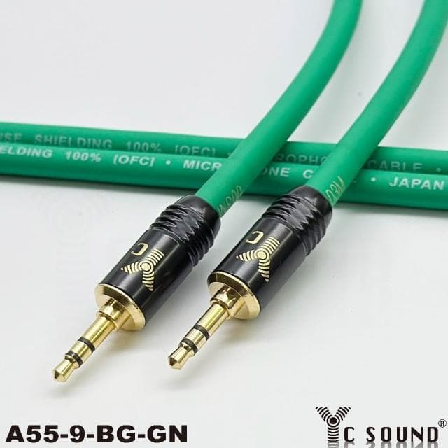 【YC Sound】頂配 彩色線 發燒線 3.5mm音源線 對錄線 公對公 AUX IN 藍牙 電腦喇叭 PA音響線 發燒級 直播錄音