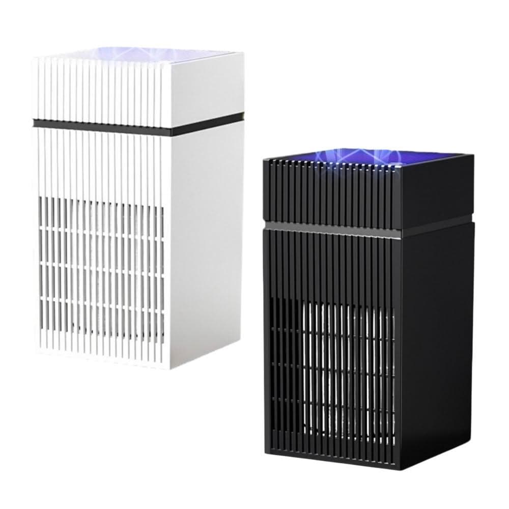 YIZ 輕音空氣凈化器 除甲醛除煙味 USB供電(360°環繞凈化 活性炭HEPA過濾 多送濾芯*1)