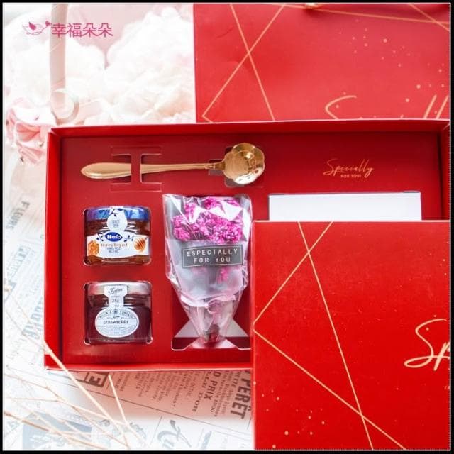 g2433 乾燥花Tea Time禮盒(杯墊隨機10款,附贈精美提袋) 結婚 喝茶回禮 婚禮 伴手禮 情人節 母親節禮物