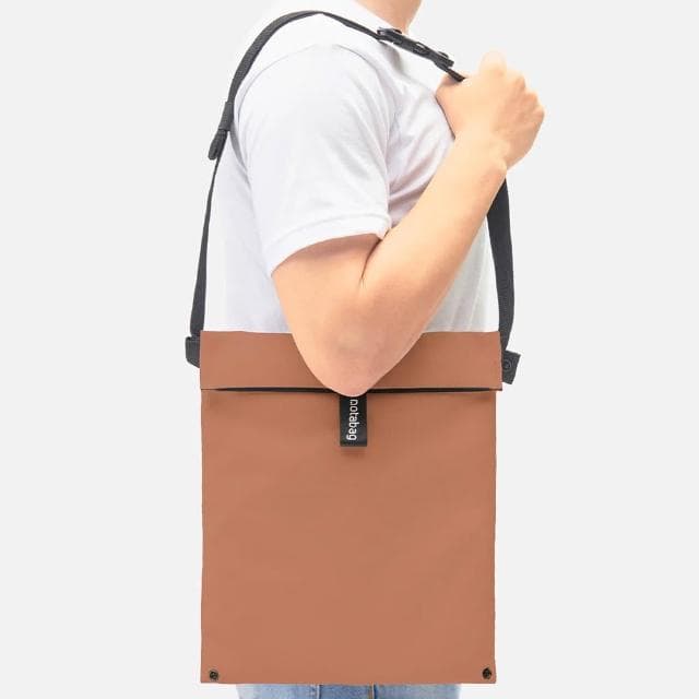 【Notabag】百變多用包 (經典銅;斜背包/腰包/手提袋/交換禮物/生日禮物)