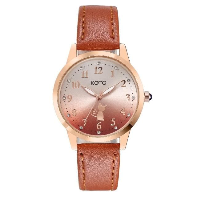 手錶女2025新款女款學生簡約石英錶小巧精緻ins風防水女用手錶高顏值氣質小眾女錶輕奢高級感精工錶女士國高中生光動能腕錶