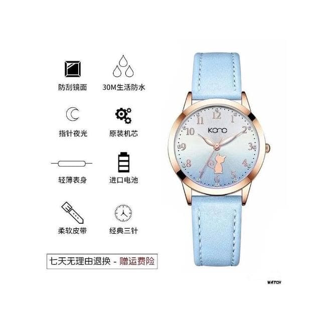 手錶女2025新款女款學生簡約石英錶小巧精緻ins風防水女用手錶高顏值氣質小眾女錶輕奢高級感精工錶女士國高中生光動能腕錶