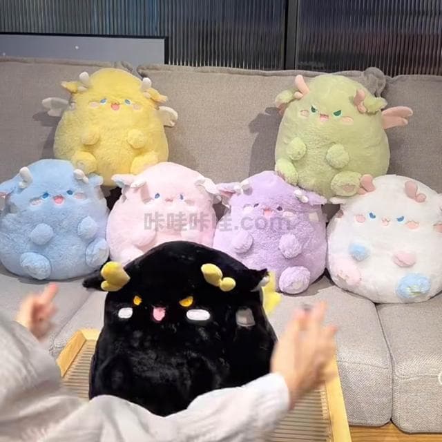 🎁送禮推薦 超軟 墩墩龍 胖墩龍 小紅書同款娃娃 墩墩龍公仔 可愛娃娃 毛絨娃娃 交換禮物 21C