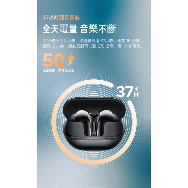 【SoundPeats】【SOUNDPEATS】Air5 Pro 無線耳機|-55dB AI 自適應降噪 x aptX™ Lossless 高音