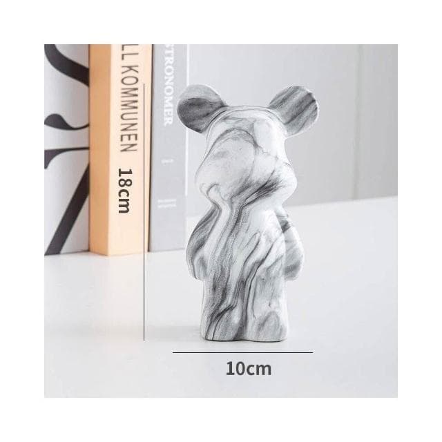 卡通陶瓷熊擺件 客廳小號存錢罐 電視櫃酒櫃擺件 玄關桌面裝飾擺件 家居裝飾品 喬遷禮物 擺件裝飾 裝飾