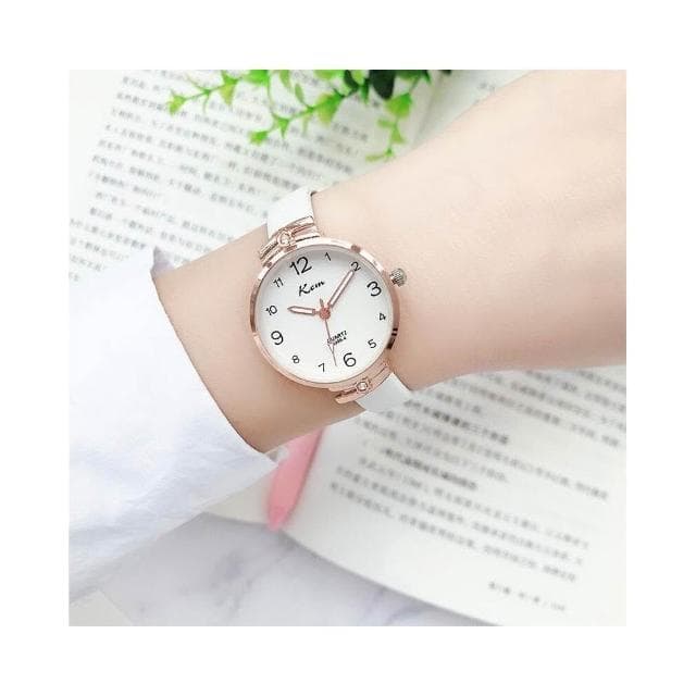 手錶女氣質小眾石英錶高顏值精品金屬女錶光動能腕錶輕奢高級感精工錶簡約國高中生考試ins風學生女用手錶小巧精緻女士瑞士錶