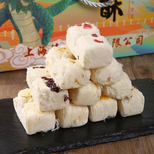 鵬鵬甄選上海特產禮盒龍須酥老式城隍廟字號傳統糕點送長輩領導禮物