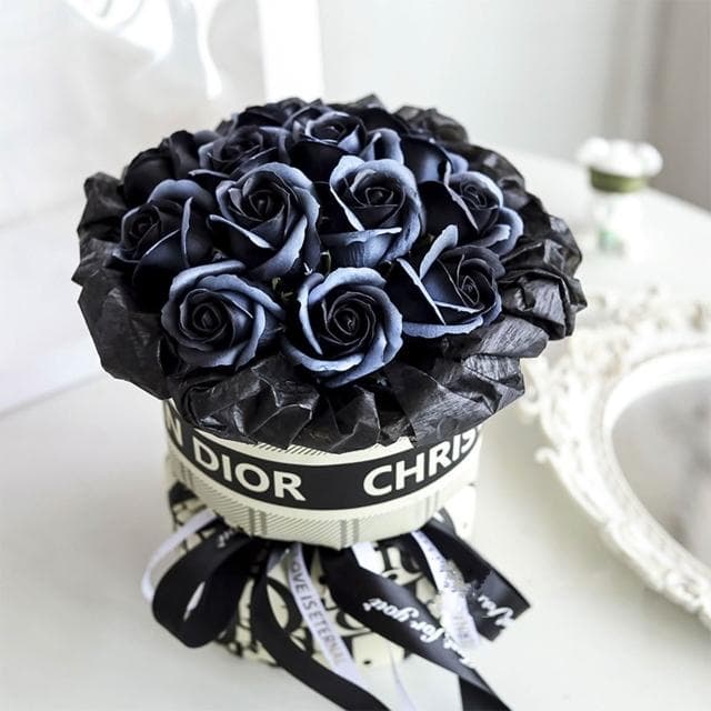 小香風 玫瑰花束 告白 捧花 浪漫七夕 母親節 畢業花束 情人節禮物 教師節 婦女節 香皂花 高質感花束