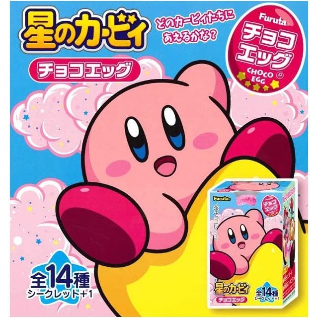 【Furuta 古田】+爆買日本+ 星之卡比 可可蛋 出奇蛋 驚奇蛋 巧克力 KIRBY 日本原裝進口