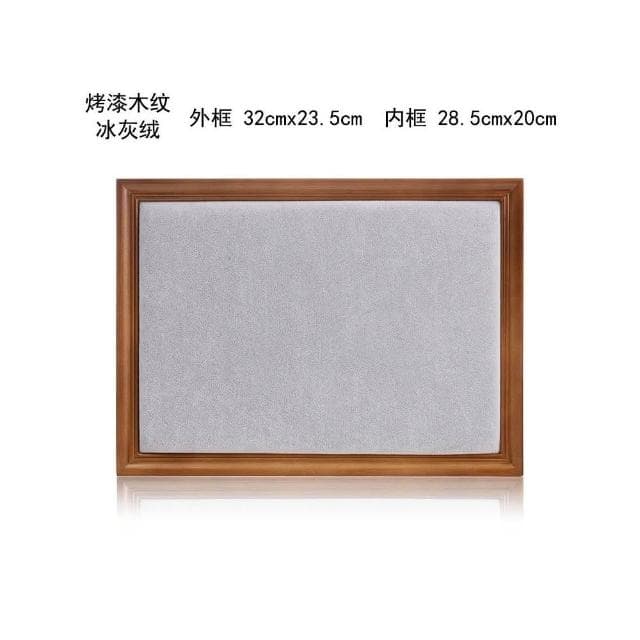 實木相框板掛墻耳環架 女家用首飾架 收納耳釘耳飾項鍊架 飾品展示架 吊墜飾品收納架 擺攤飾品陳列架