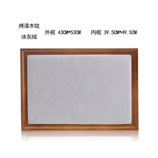 實木相框板掛墻耳環架 女家用首飾架 收納耳釘耳飾項鍊架 飾品展示架 吊墜飾品收納架 擺攤飾品陳列架