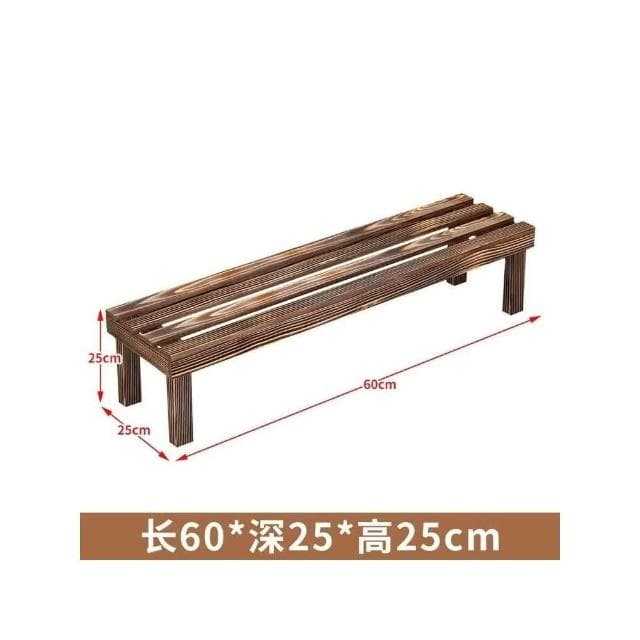 陽台置物架 多肉花架 防腐木花架 客廳收納架 室內花盆架 多功能植物架 盆栽置物架 落地式魚缸架 碳