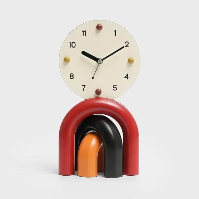 客廳桌面擺件 家居飾品 電視櫃玄關 創意簡約 座鐘 酒櫃裝飾品 開業送禮 喬遷禮物 玄關擺飾 辦公室