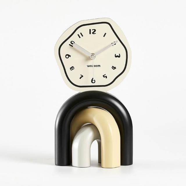 客廳桌面擺件 家居飾品 電視櫃玄關 創意簡約 座鐘 酒櫃裝飾品 開業送禮 喬遷禮物 玄關擺飾 辦公室