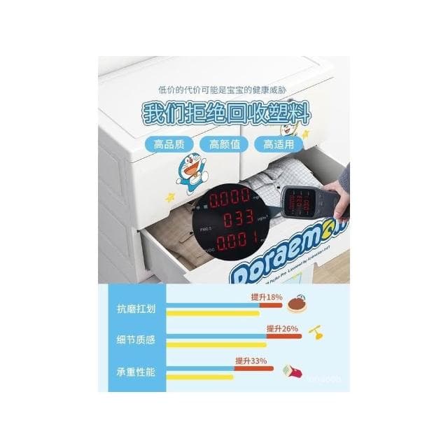 特大加厚家用收納柜子抽屜式寶寶嬰兒童衣櫃五斗櫃塑料玩具儲物櫃