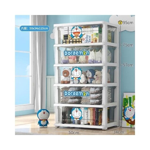 特大加厚家用收納柜子抽屜式寶寶嬰兒童衣櫃五斗櫃塑料玩具儲物櫃