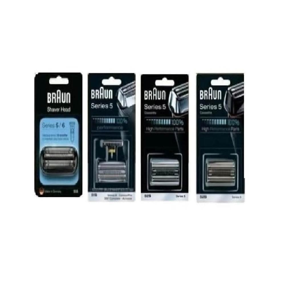 【BRAUN 百靈】Braun 百靈 刮鬍刀 刀頭 替換 刀網 5系列 51B 51S 52B 52S 53B 德國 製造 電鬍刀