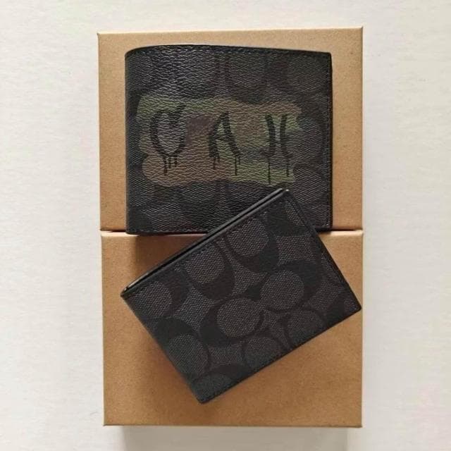 男士錢包休閑PVC配皮錢包男短款多卡位零錢包皮夾錢包時尚短夾錢包多功能卡包輕薄卡夾可折疊雙折疊包多卡層錢包商務禮物錢包