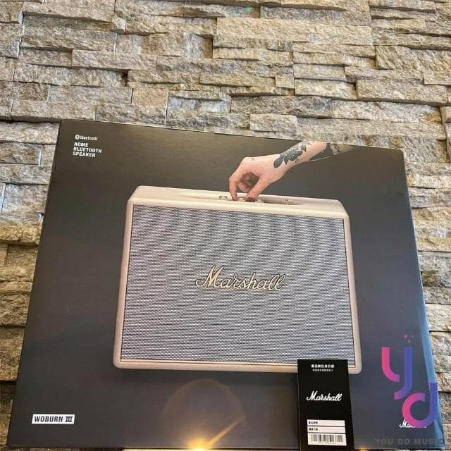 【Marshall】Marshall Woburn III 黑/白 家用 藍牙 喇叭 音響 HDMI 公司貨 保固18個月