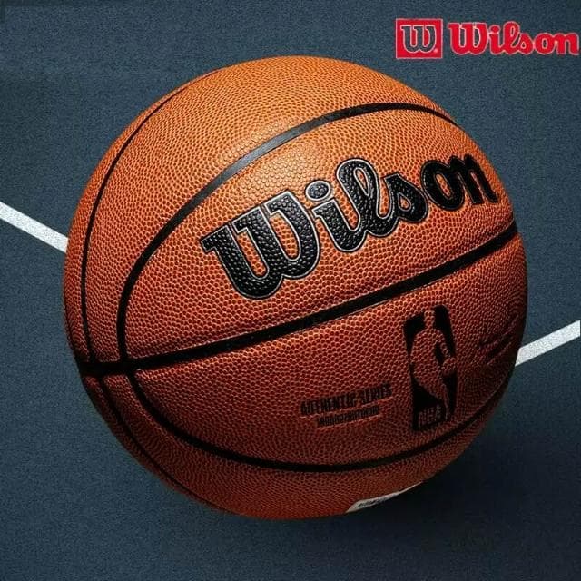 NBA 官方比賽用復刻籃球 Wilson WTB7200 7號 真皮手感 室內籃球 室外籃球 男生生日禮物【R87】