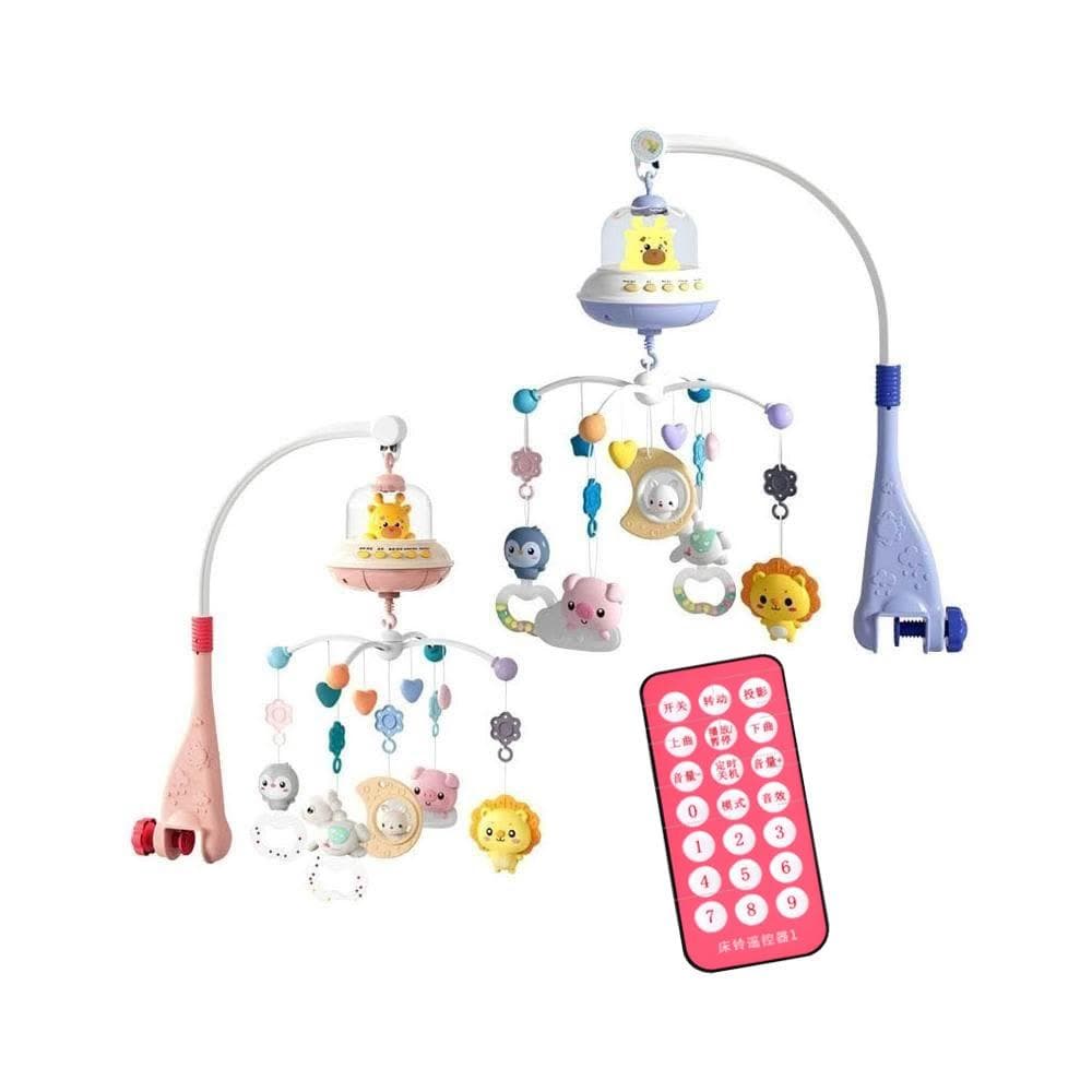 音樂旋轉床鈴 遙控音樂鈴 床鈴 嬰兒安撫床鈴 寶寶手搖鈴 寶寶搖鈴 彌月禮物 嬰兒玩具 嬰兒床玩具