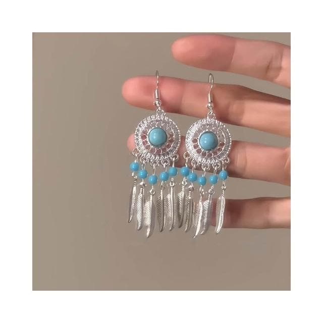 🎗飾間首飾鋪 新中式國風耳環女古風民族風清冷耳環漢服旗袍耳飾