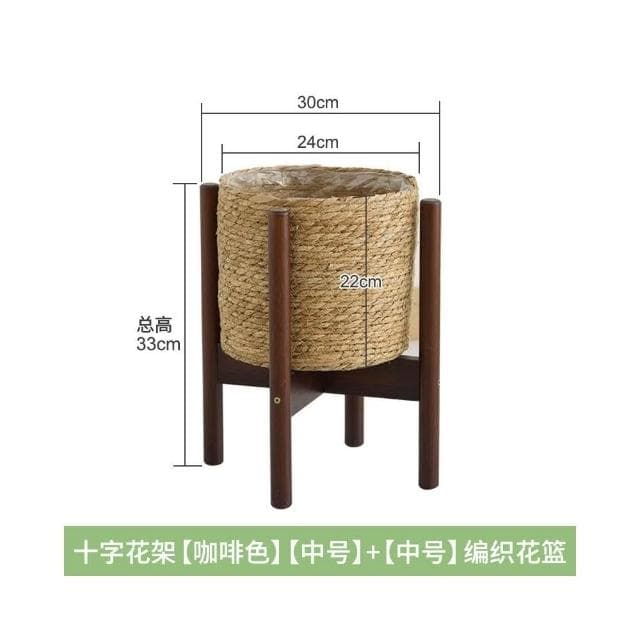 花架落地 北歐十字花架 陽台客廳 魚缸花盆植物綠蘿多肉盆栽架 花架子 花架 花盆架 盆栽架 室內花架