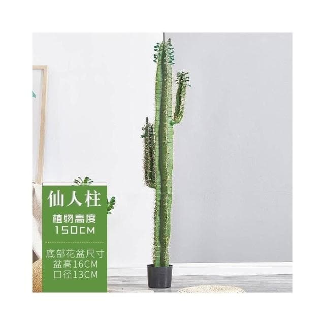 仿真仙人掌擺件 大型 北歐綠植 假植物 ins仙人柱 仙人球道具裝飾盆栽